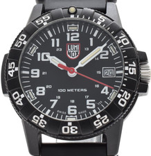 Luminox Navy SEAL 3000 Series 0300-1GBq Men's Quartz Watch Black Dial Swiss Made picture