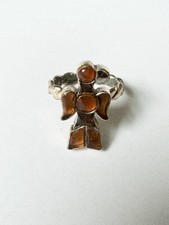 Chanel Bird Glass Stone Ring Size 5.5 picture