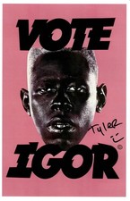 TYLER, THE CREATOR Signed Poster 11x17 TYLER, THE CREATOR picture