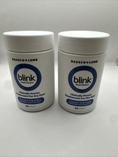 Lot (2) Blink BAUSCH+LOMB nutritears SUPPLEMENT For Dry Eyes 50 Tab. Exp 10/27 picture