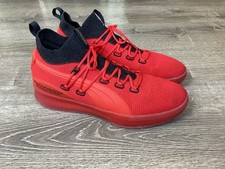 PUMA x Meek Mill Clyde Court REFORM Red Basketball Shoes Mens 13 193461-01 picture