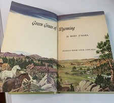 Vintage 1946 Green Grass of Wyoming - Peoples Book Club Hardcover picture