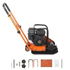 Uimoso 6.5HP Vibrating Plate Compactor for Asphalt, 5600VPM, 2360lbs picture