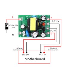 1-10PCS AC-DC Switching Power Supply Module Insulation PCB Board AC 110-220V New picture
