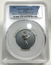 Black Proof 2024 Out of the Dark 3oz Silver PCGS PR70DCAM picture