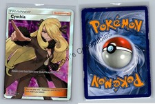 Cynthia #148/156 💥 2018 SM Ultra Prism 💥 Full Art 💥 Ultra Rare Holo 💥 MP picture