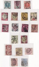 Great Britain QV Era x18 – Classic Used, Bold Cancels & High Study Value picture