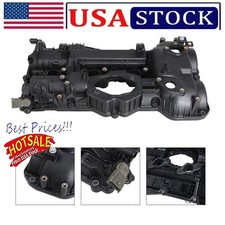22410-3CGC3 Black Valve Cover Left for Hyundai Santa Fe XL 3.3L 2013-2019 US picture