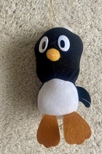 Vintage SEGA Sonic Pecky Penguin Plush Ornament 1992 7