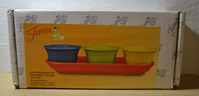 FIESTA® FIESTAWARE HOMER LAUGHLIN BRIGHT COLORS 4 PIECE ENTERTAINING SET picture