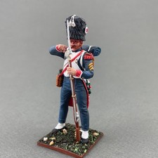 Painted Napoleonic tin figure 1/30, Foot Chasseur of Imperial Guard VID SOLDIERS picture