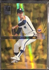 Nolan Ryan 2005 Donruss Elite Passing The Torch Gold SP /50 picture