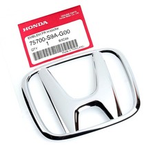 08-17 Honda Accord Emblem 09-11 Civic Front Grille 15-17 FiT H 10-11 CRV Logo  picture