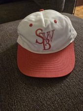 Vtg Scranton Wilkes Barre Red Barons Snapback Hat Baseball Goodwrench Tools  picture