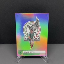2926 Panini Mexico INT Israel Reyes Mexico Holofoil Mexico Logo No. 7 picture