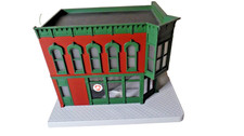 MTH RailKing 30-90159 O Scale Pennsylvania Ticket Office Corner Building-Lighted picture