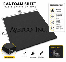 6mm EVA Foam Large Sheet 39
