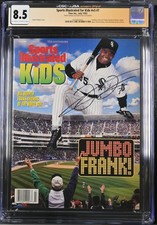 Sports Illustrated for Kids July 1993 Frank Thomas CGC x JSA 8.5 Newsstand picture