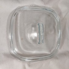 Pyrex 680-C Square Glass Fin-Handled Lid For Corningware Simply Lite 2.5QT Baker picture