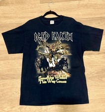 Vintage 1998 Iced Earth Something Wicked T Shirt XL Anvil USA Metal Band Rare picture