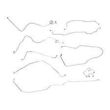 1990-91 Chevrolet GMC Blazer Jimmy 2wd Brake Line Set Power OE picture