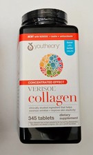NEW Youtheory Collagen Concentrated Effect Verisol Biotin exp 01/28 345 tab. picture