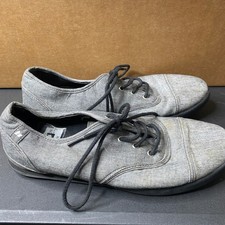 Macbeth Footwear Vegan Gray Textile Low Top Sneakers Mens Size 11 BKI 0411 picture