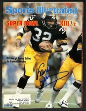 Franco Harris Signed/Autographed 1979 Sports Illustrated Magazine Beckett 212429 picture