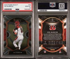 2020 Panini Select #46 Joe Burrow PSA 10 picture
