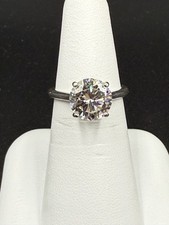 Round 3.01 Carat Cert. GIA Natural Mined Diamond K color VS1 clarity picture