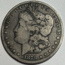 1878-CC Morgan Silver Dollar — Circulated Exact Coin  picture