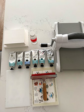 Sizzix Big Shot Manual Die Cutting Machine Bundle w/ Plates, Inks, Cotton paper picture
