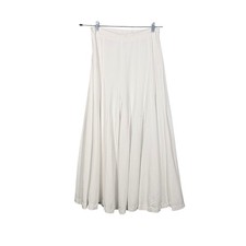 Petal and Pup Womens White Wide Leg Palazzo Gauchos High Waist Rayon Medium picture