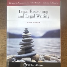 Wolters Kluwer Legal Reasoning and Legal Writing 9th Ed Study Guide Neumann picture