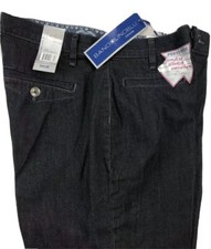 New BandolinoBlu Denim Stretch Blue Cropped Jeans Dark Wash Womens Size 10 picture