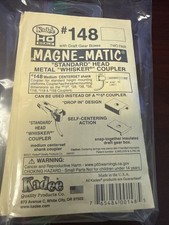 Kadee HO Scale #148 Magne-Matic Standard Head Metal Whisker Couplers (Two Pair) picture