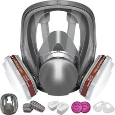 PRO 6200 Half Face Gas Mask Cover Painting Spraying Respirator Work Facepiece picture
