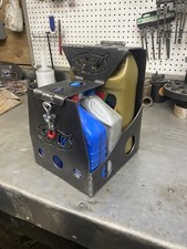 Single 1 Gallon & 4 Quart Fluid Holder Caddy Organizer Jeep Buggy Offroad picture