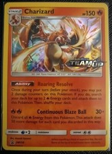 PRERELEASE Charizard HOLO PROMO Pokemon SM158 SM Team Up Holographic Foil  - LP  picture