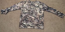 Mossy Oak Contour Camo Shirt Mens XL Long Sleeve Performance Tech Hunting picture