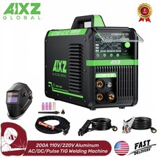 AIXZ 5IN1 200A AC DC TIG ARC Pulse Welder Aluminum Welding Machine 110V/220V US picture