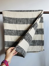 Southern Living Simplicity King Coverlet Herringbone Woven 96x92 Boho Cottage picture