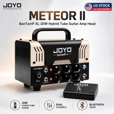 JOYO METEOR II 20W Hybrid Tube Guitar Amp Head Bluetooth 2 Channel Footswitch picture