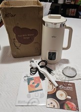 Bear 8-in-1 Nut Milk Maker Beige DJJ-E08R1 – Almond Oat Soy Plant Milk Machine picture