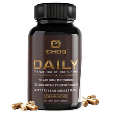 CHOQ Daily Men Supplement 60 Vegan Capsules New Sealed Clean Energy Stamina picture