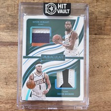 Panini 2023-24 Immaculate Dual Memorabilia Durant Booker IDM-PHO Prime /10 picture