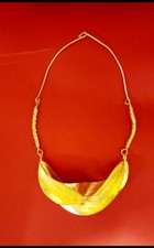 Antique Fulani Tribal Brass Necklace  picture