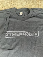 VTG 80s Steinberger Guitars State of The Instrument T Shirt Screen Stars XL picture