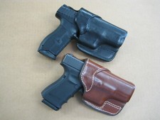 Azula Leather Cross Draw Carry Handgun Holster CCW For..Choose Gun & Color - A picture