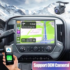 Carplay For 2014-2018 Chevrolet Silverado GMC Sierra 8 Core Car Stereo Radio picture